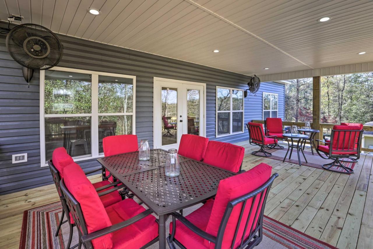 White Oak Creek Home With Views, Deck And Pool Access! Eufaula Eksteriør bilde