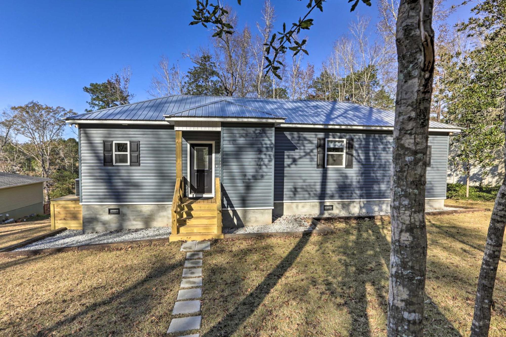 White Oak Creek Home With Views, Deck And Pool Access! Eufaula Eksteriør bilde