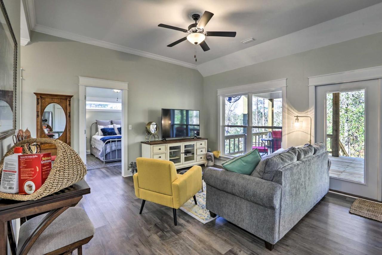 White Oak Creek Home With Views, Deck And Pool Access! Eufaula Eksteriør bilde