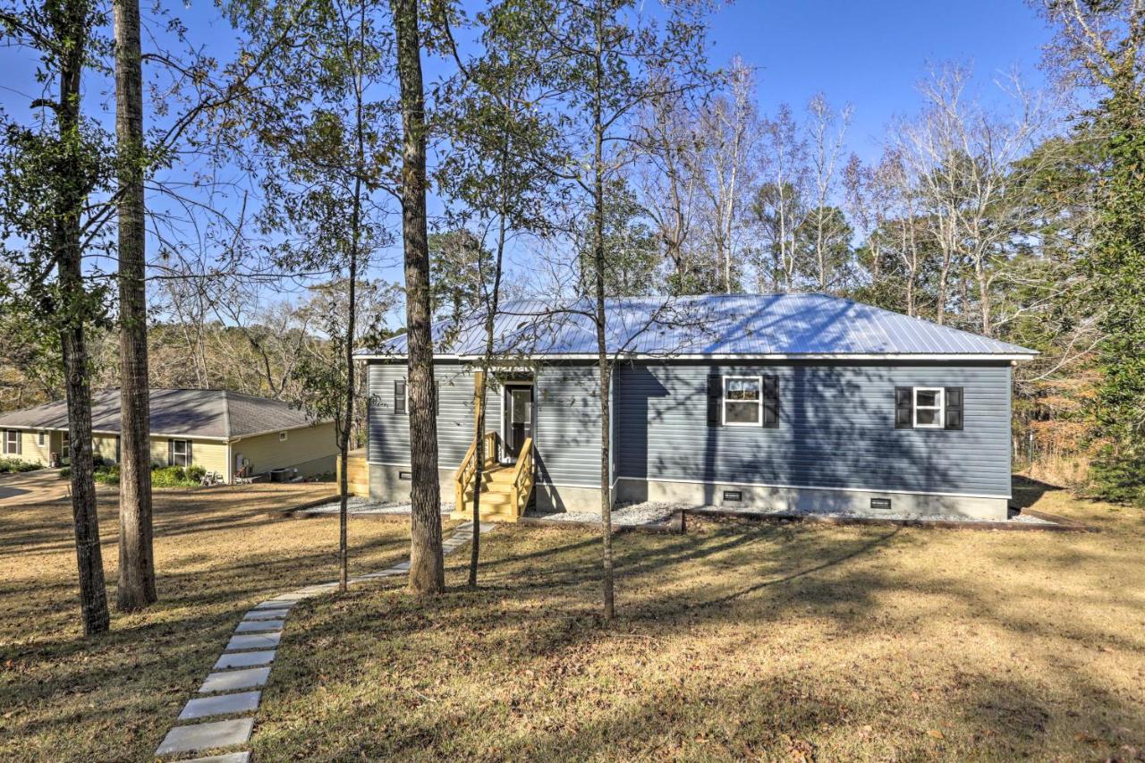 White Oak Creek Home With Views, Deck And Pool Access! Eufaula Eksteriør bilde