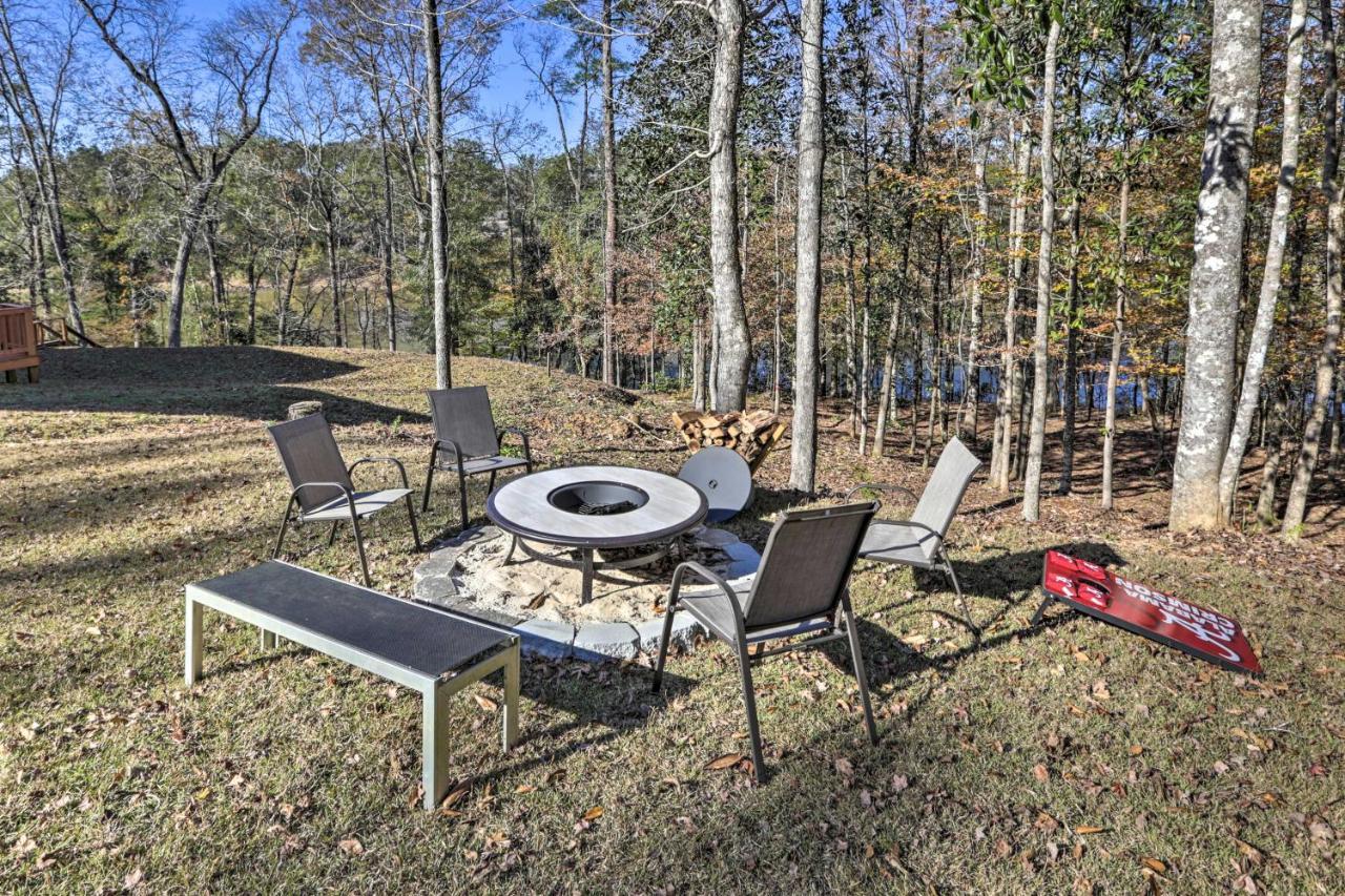 White Oak Creek Home With Views, Deck And Pool Access! Eufaula Eksteriør bilde
