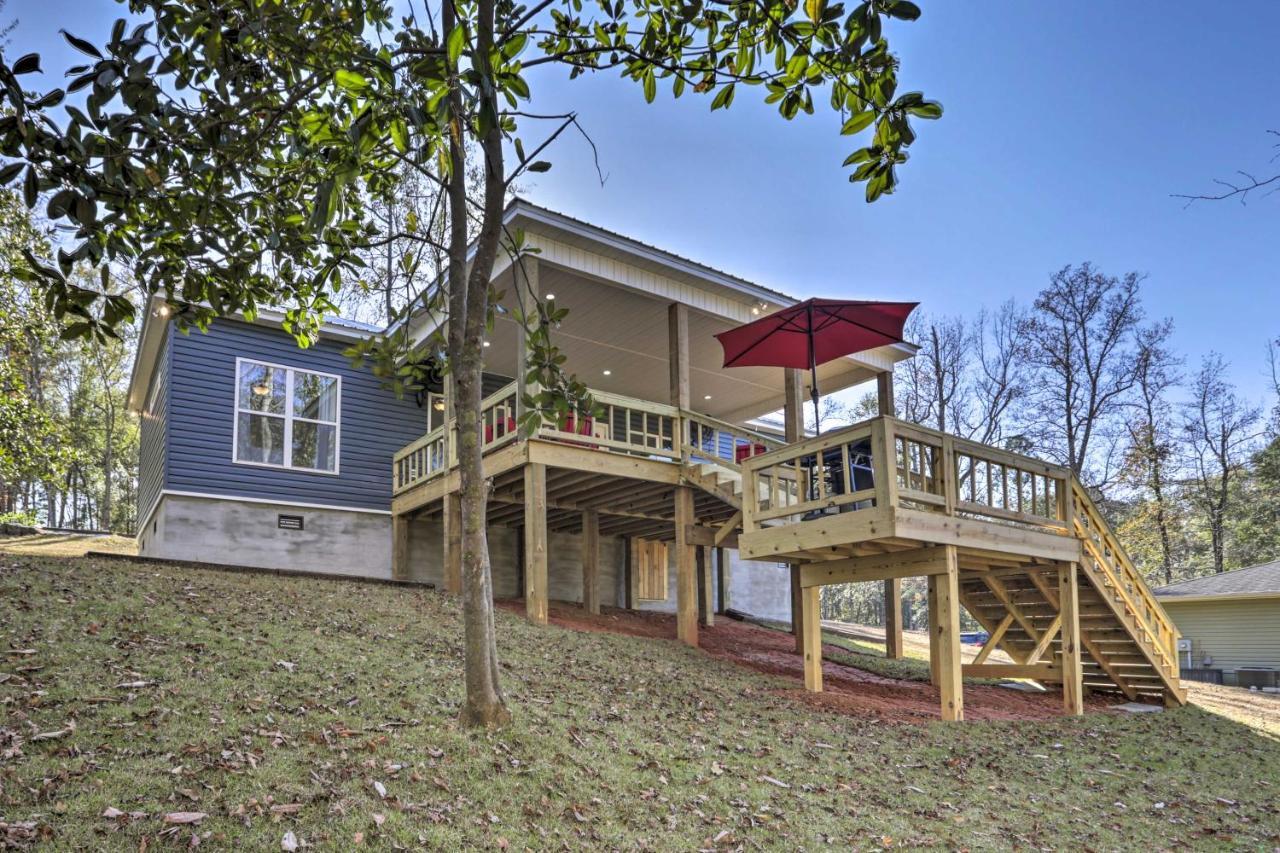 White Oak Creek Home With Views, Deck And Pool Access! Eufaula Eksteriør bilde